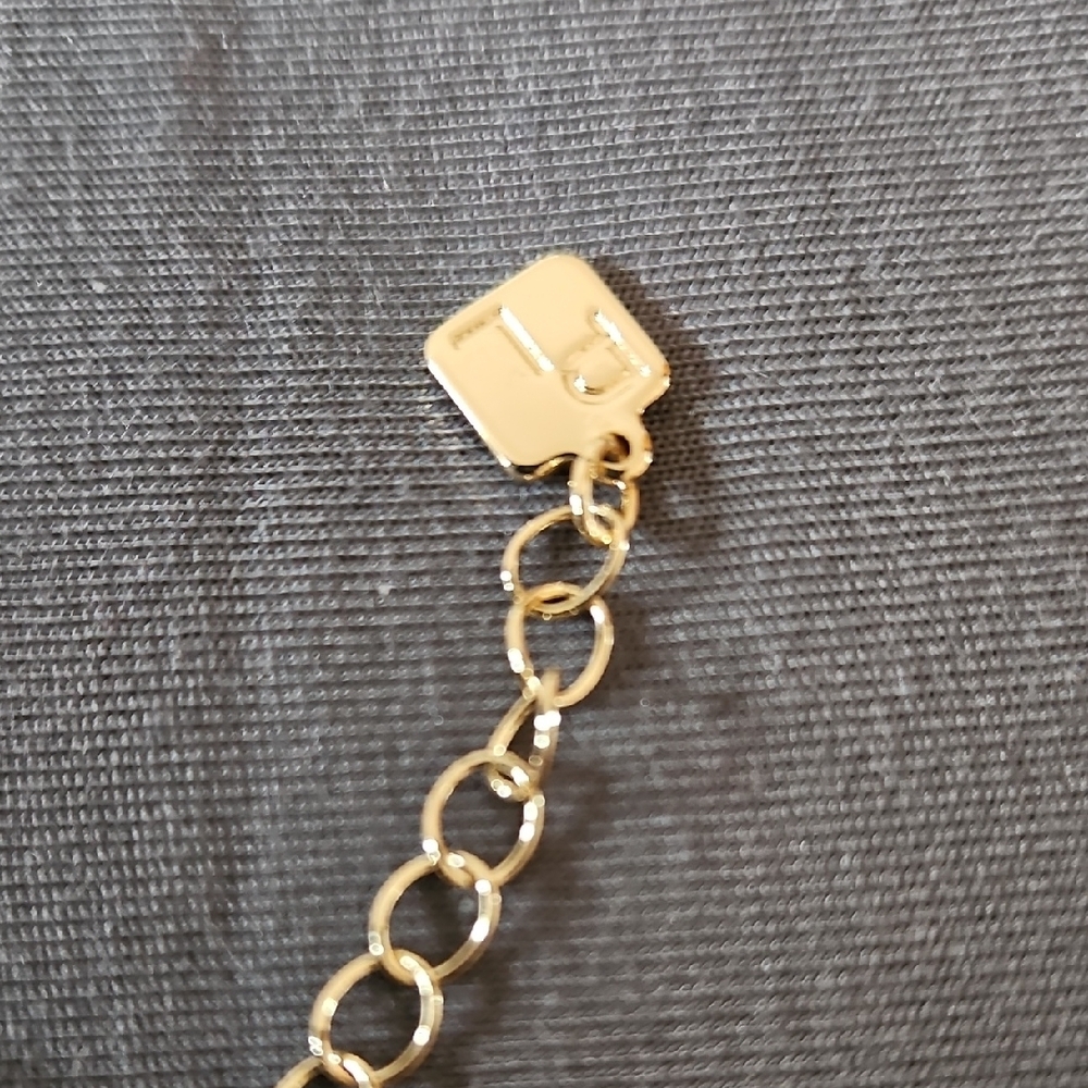 Chic Gold and Purple Women's Necklace - Picture 3 of 3